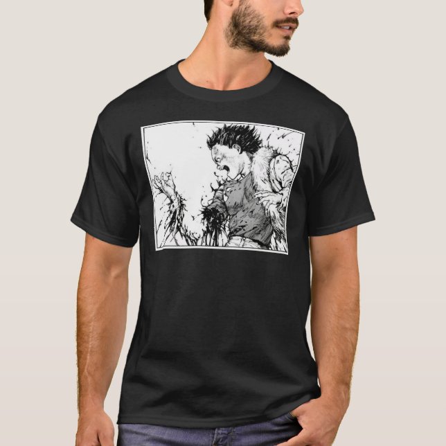 Camiseta Akira Tetsuo - Escoamento Essencial (Frente)