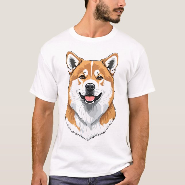Camiseta Akita (Frente)