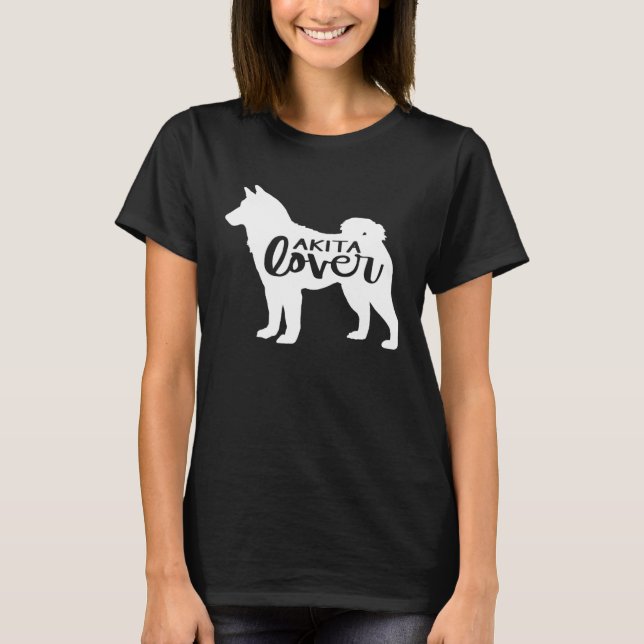 Camiseta Akita   A Minimalist for Dog (Frente)