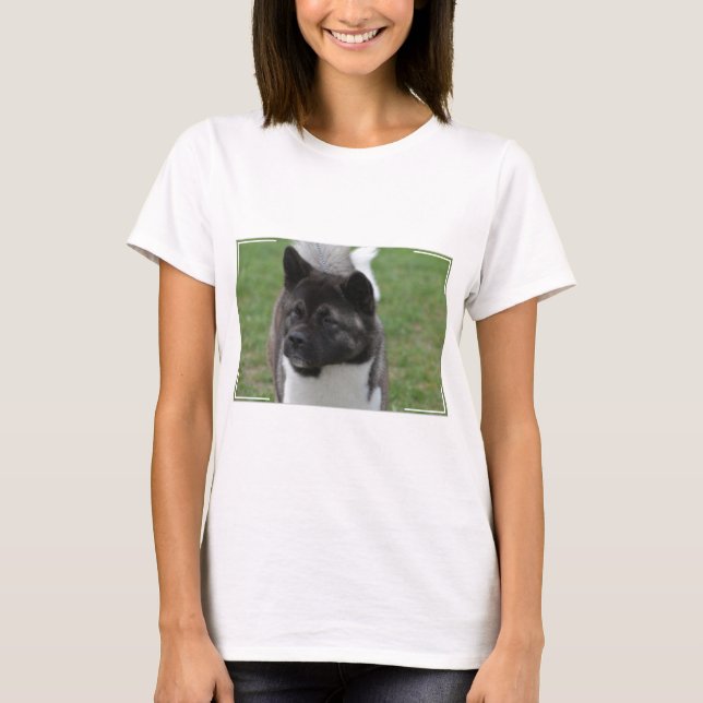 Camiseta Akita bonito (Frente)