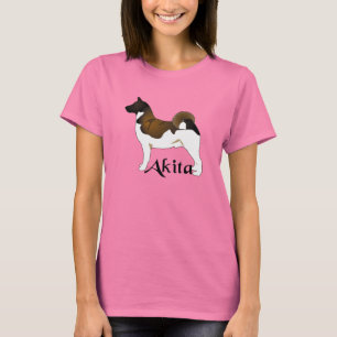 Camiseta Akita, detalhado