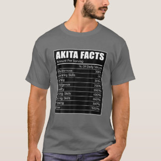 Camiseta Akita Dog Lover Akita Fata O Cão Akita