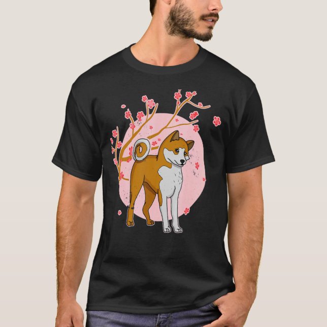 Camiseta Akita Dog Mamãe Cachorro Sayings Breeder 11 (Frente)