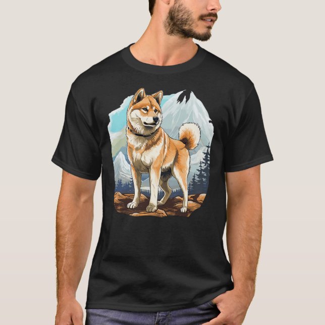 Camiseta Akita Inu Dog Akita Inu (Frente)