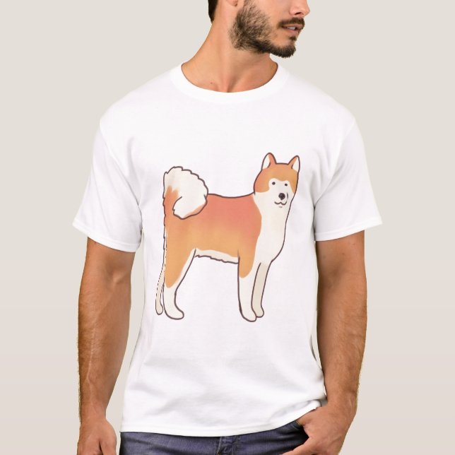 Camiseta Akita inu dog Magic (Frente)