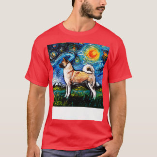 Camiseta Akita Inu Night