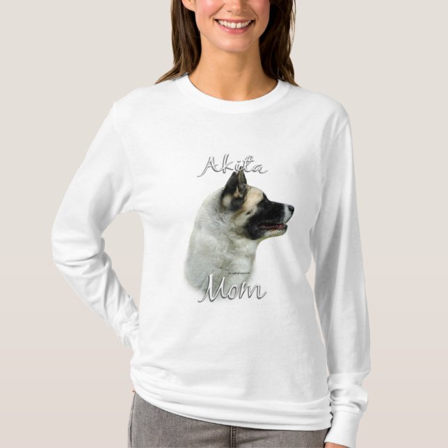 Camiseta Akita Mamãe 2 (Frente)