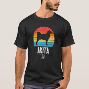 Camiseta Akita Pai Retro Vintage