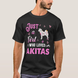 Camiseta Akita - Quem ama Akitas