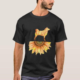 Camiseta Akita Tshirt Akita Gift Sunflower Shirt