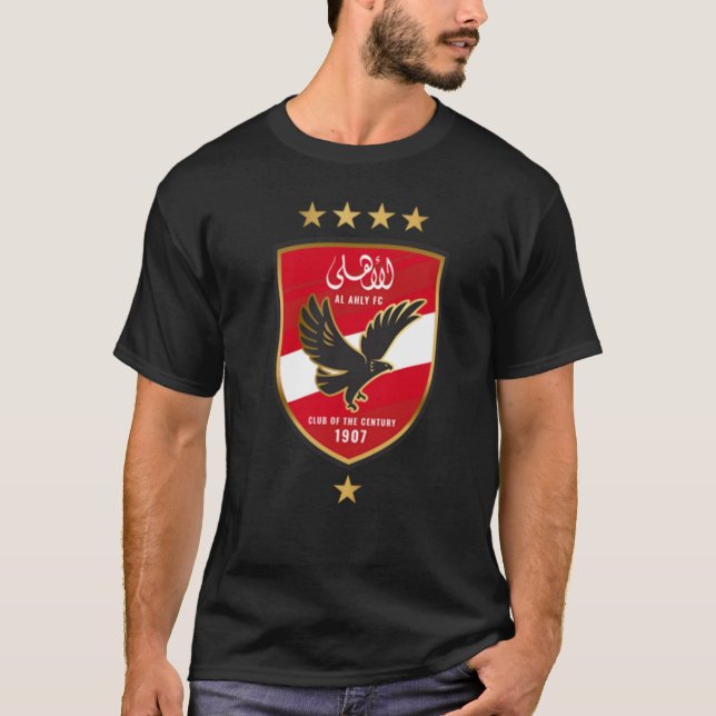 Camiseta Al Ahly FC Crest | Clube do Século (Frente)