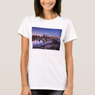 Camiseta Al Atardecer de Canoas - canoas no por do sol