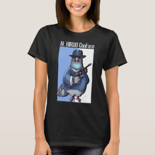 Camiseta Al Birdo Coo Face Pigeon Bird Pigeons Pássaros Pás