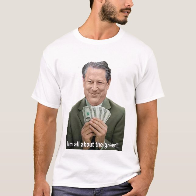 Camiseta Al Gore é toda sobre o verde!!! (Frente)