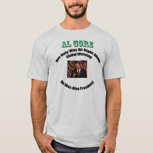 Camiseta Al Gore era direito E presidente!