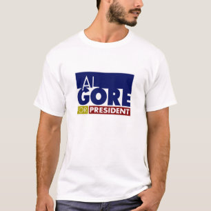 Camiseta Al Gore para o Presidente V1