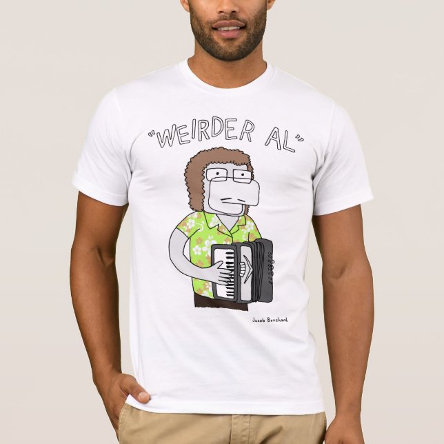 Camiseta "Al mais estranho" no limão (Frente)