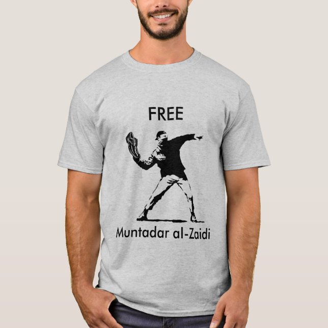 Camiseta Al-Zaidi de Muntadar (Frente)