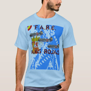 Camiseta ALÁ, força aérea republicana espanhola de ROJAS