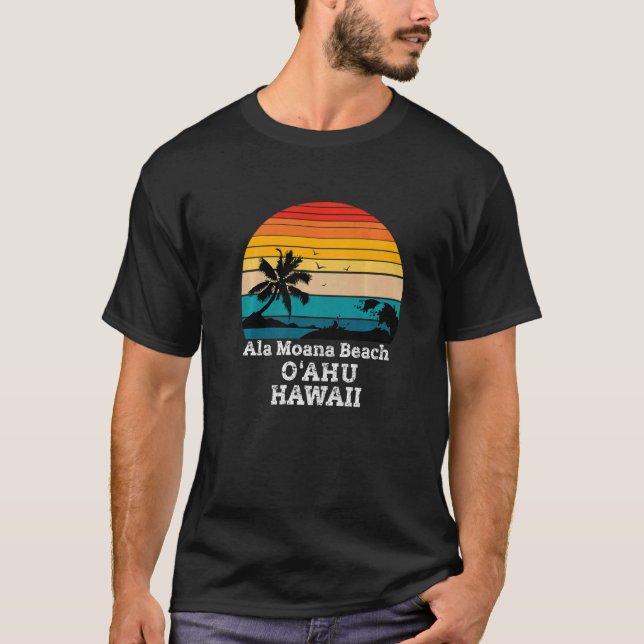 Camiseta Ala Moana Beach Park Hawaii (Frente)