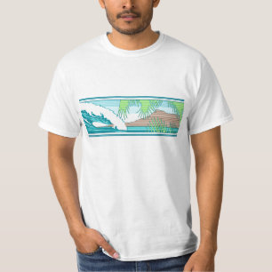 Camiseta Ala Moana Diamond Head Surf Havaiano - Sinal Tee