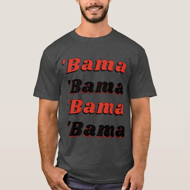 Camiseta alabama 5 (Frente)