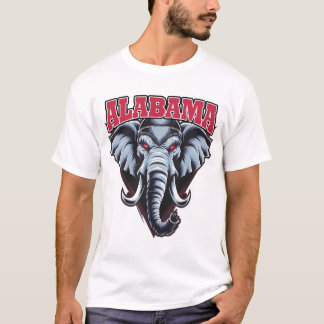 Camiseta Alabama AL Vintage Sports Design Gifts Men Women B