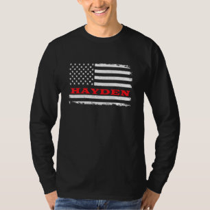Camiseta Alabama American Flag Hayden Usa Patriotic Souveni