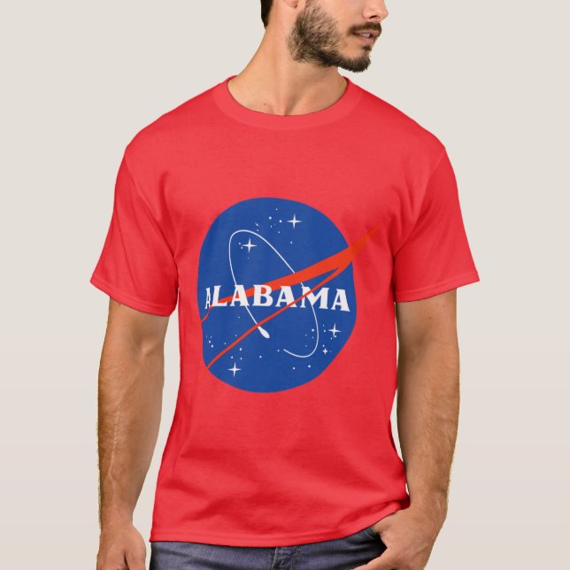 Camiseta Alabama Astronaut (Frente)