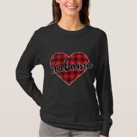 Alabama Buffalo Xadrez Heart Cozy no inverno