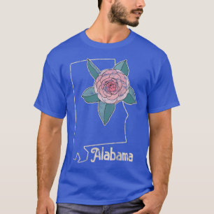 Camiseta Alabama Camellia Flower Wildflower State
