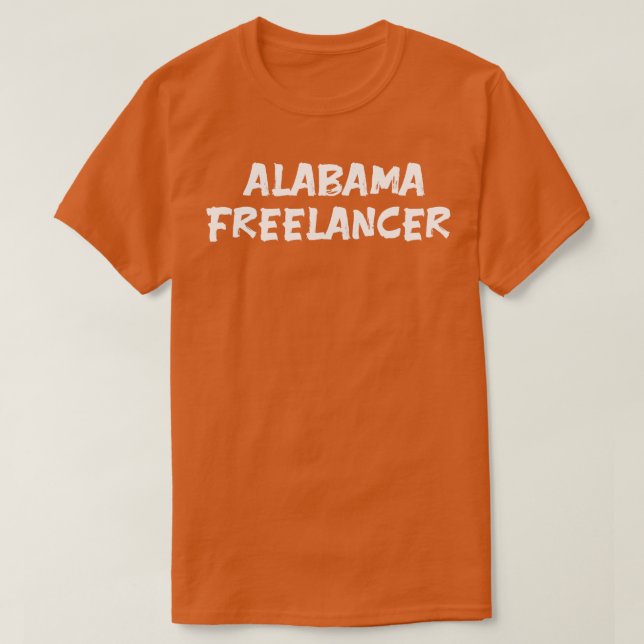 Camiseta Alabama freelancer TShirt (Frente do Design)
