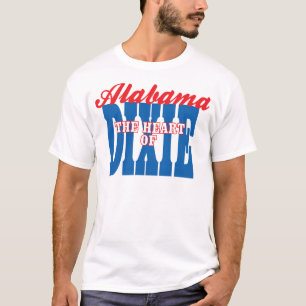 Camiseta Alabama Heart of Dixie