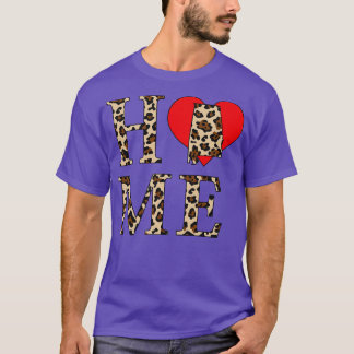 Camiseta Alabama Home Leopard Print TShirt