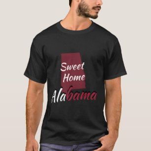 Camiseta Alabama Home Sweet Home State Pride