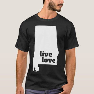 Camiseta Alabama Live Love Alabama