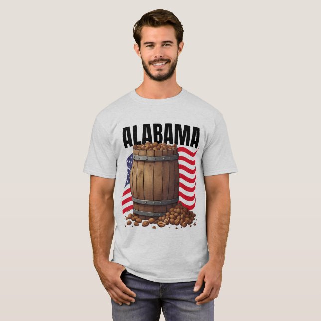 Camiseta Alabama Men's T-Shirt (Frente Completa)