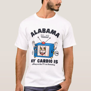 Camiseta Alabama: meu coração está gritando