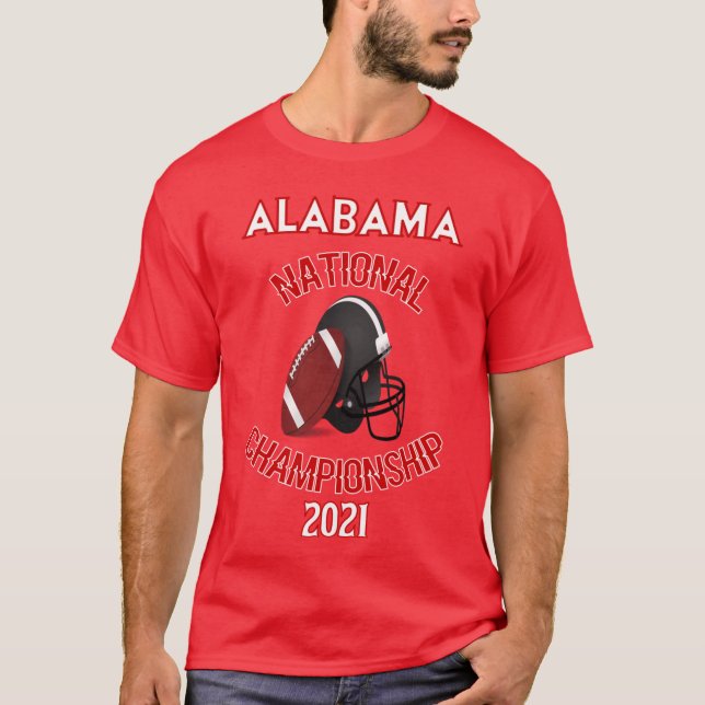 Camiseta alabama national championship 2021 for men and wom (Frente)