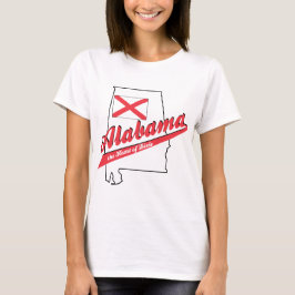 Camiseta Alabama - O Coração de Dixie