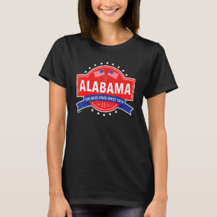 Camiseta Alabama, o melhor Estado desde 1819, 4 de julho