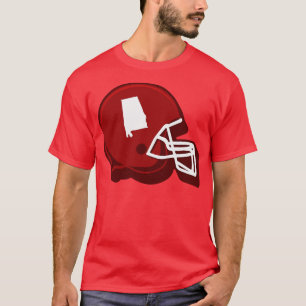 Camiseta Alabama Outline Helmet