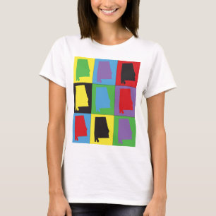 Camiseta Alabama Pop Art