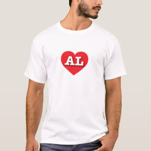 Camiseta Alabama Red Heart - Big Love
