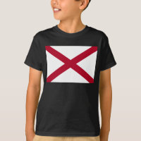 Alabama: Rua Andrew Crimson Cross Flag