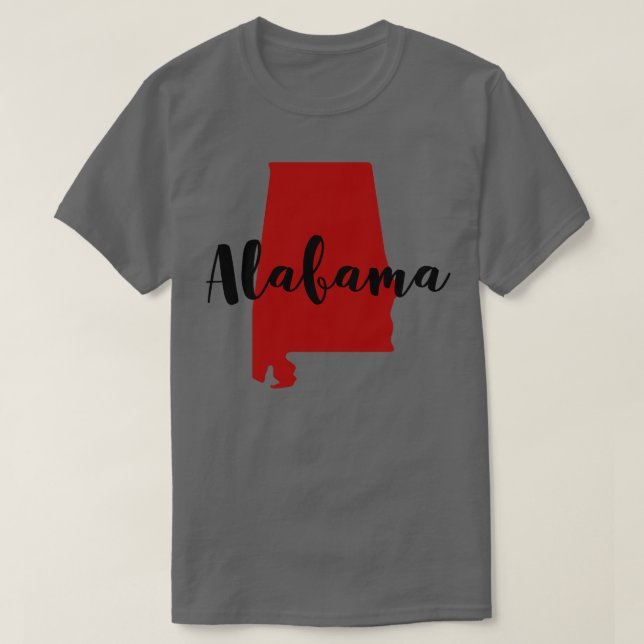 Camiseta Alabama Script TShirt (Frente do Design)