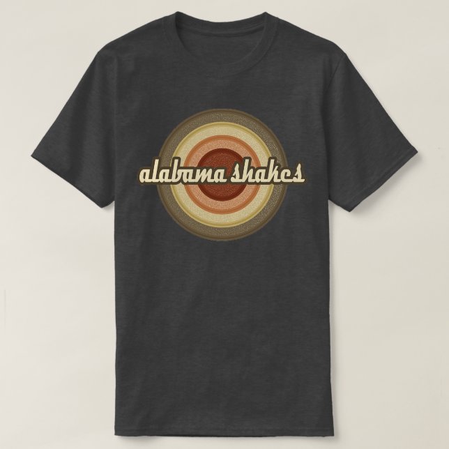 Camiseta Alabama Shakes Circle Crayon TShirt (Frente do Design)