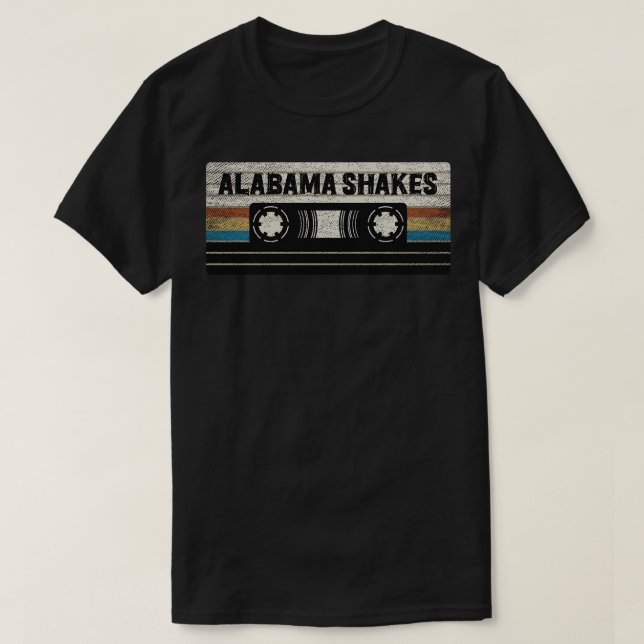 Camiseta Alabama Shakes Mix Tape TSirt (Frente do Design)