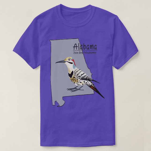 Camiseta Alabama State Bird TShirt (Frente do Design)