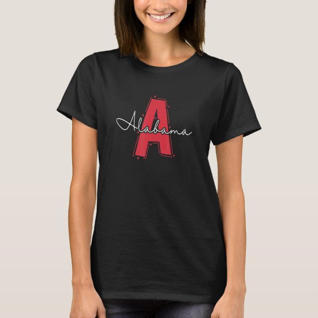 Camiseta Alabama State USA America (Frente)